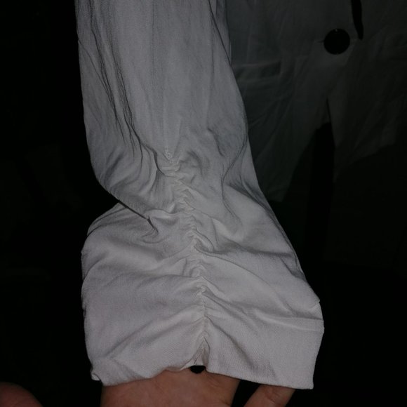 Stoosh: White & Black One-Button Blazer - Juniors Size Large - NWT - Picture 3 of 6